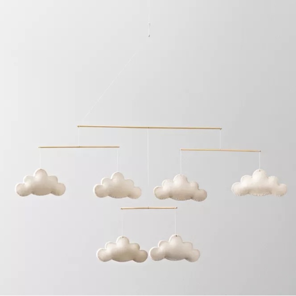 RH Baby & Child Wool Felt Cloud Mobile